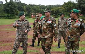 যৌথ সামরিক মহড়া ভারত ও শ্রীলংকার 