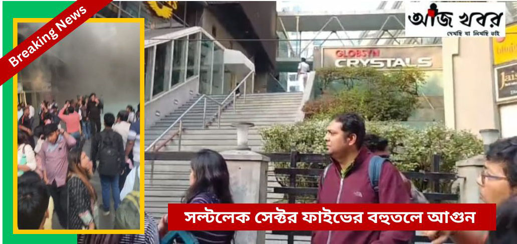 সেক্টর ফাইভে বাণিজ্যিক  বহুতলে আগুন