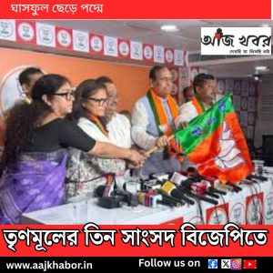 তৃণমূলের তিন সাংসদ বিজেপিতে 
