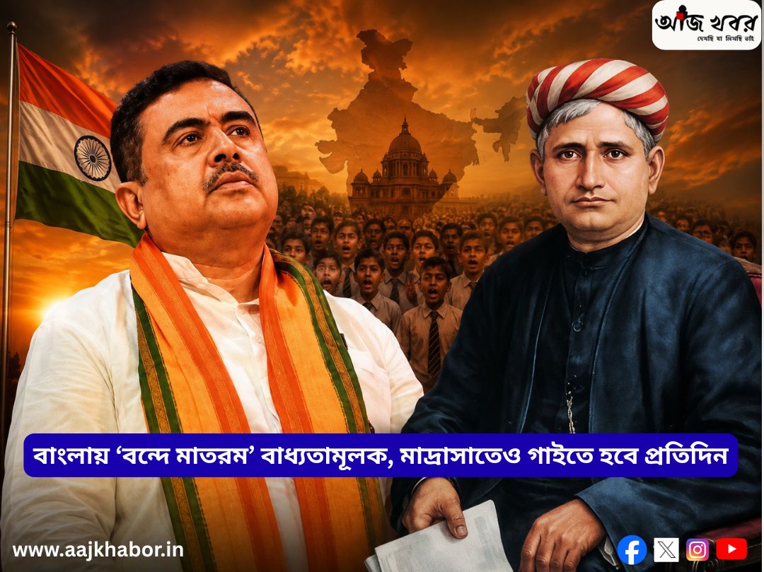 বাংলায় ‘বন্দে মাতরম’ বাধ্যতামূলক, মাদ্রাসাতেও গাইতে হবে প্রতিদিন
